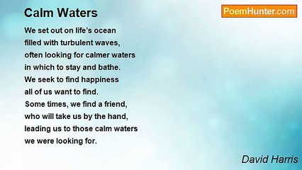 David Harris - Calm Waters