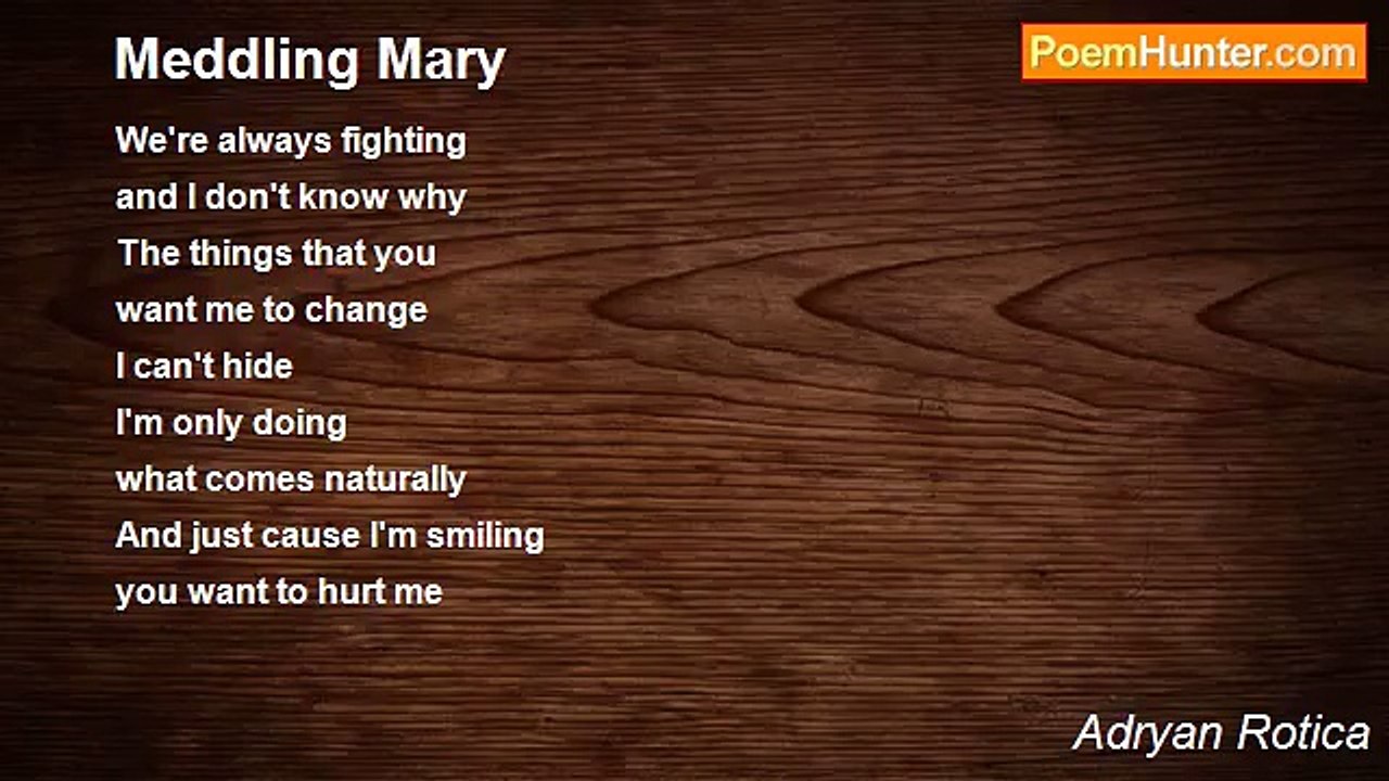 Adryan Rotica - Meddling Mary