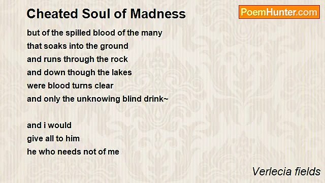 Verlecia fields - Cheated Soul of Madness
