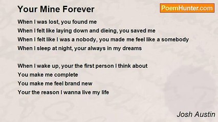 Josh Austin - Your Mine Forever