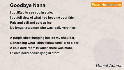 Daniel Adams - Goodbye Nana