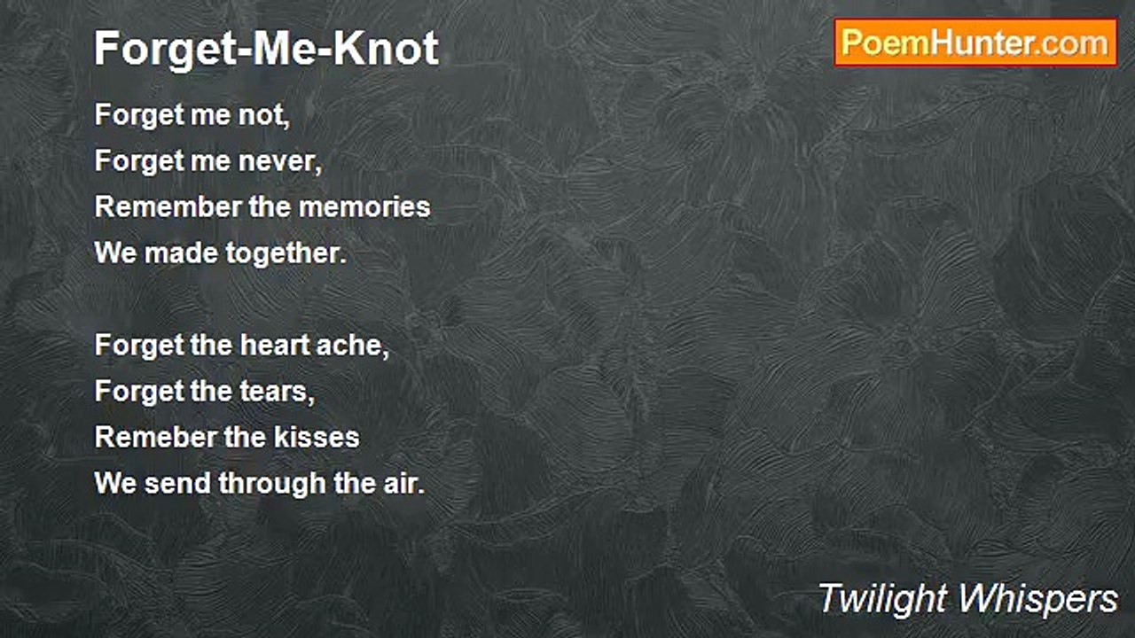 Twilight Whispers - Forget-Me-Knot