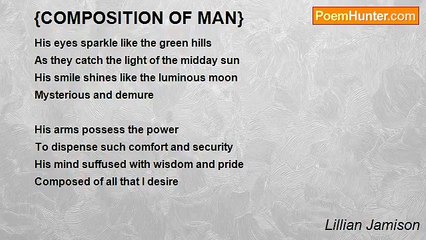 Lillian Jamison - {COMPOSITION OF MAN}