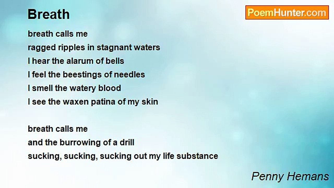 Penny Hemans - Breath
