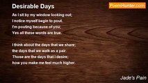 Jade's Pain - Desirable Days