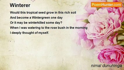 nimal dunuhinga - Winterer