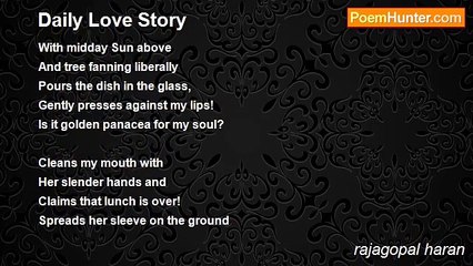 rajagopal haran - Daily Love Story