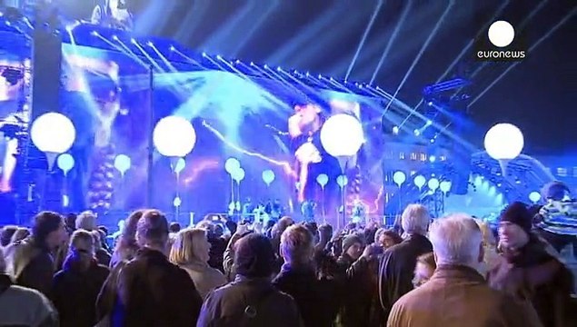 سالگرد سقوط دیوار برلین در پایتخت آلمان برگزار شد