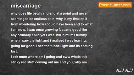 AJJ AJJ - miscarriage