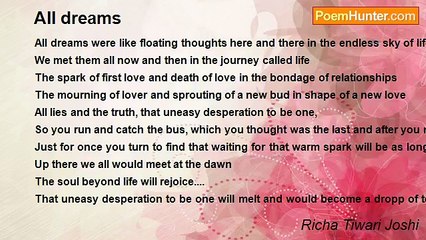 Richa Tiwari Joshi - All dreams