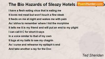 Ted Sheridan - The Bio Hazards of Sleazy Hotels and Cheap Booze