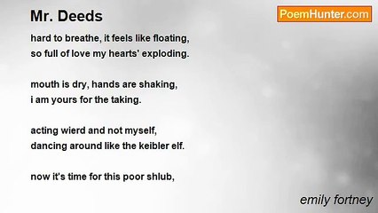 emily fortney - Mr. Deeds