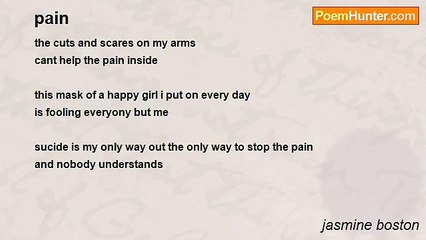 jasmine boston - pain