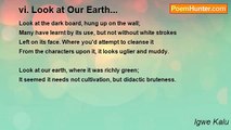 Igwe Kalu - vi. Look at Our Earth...