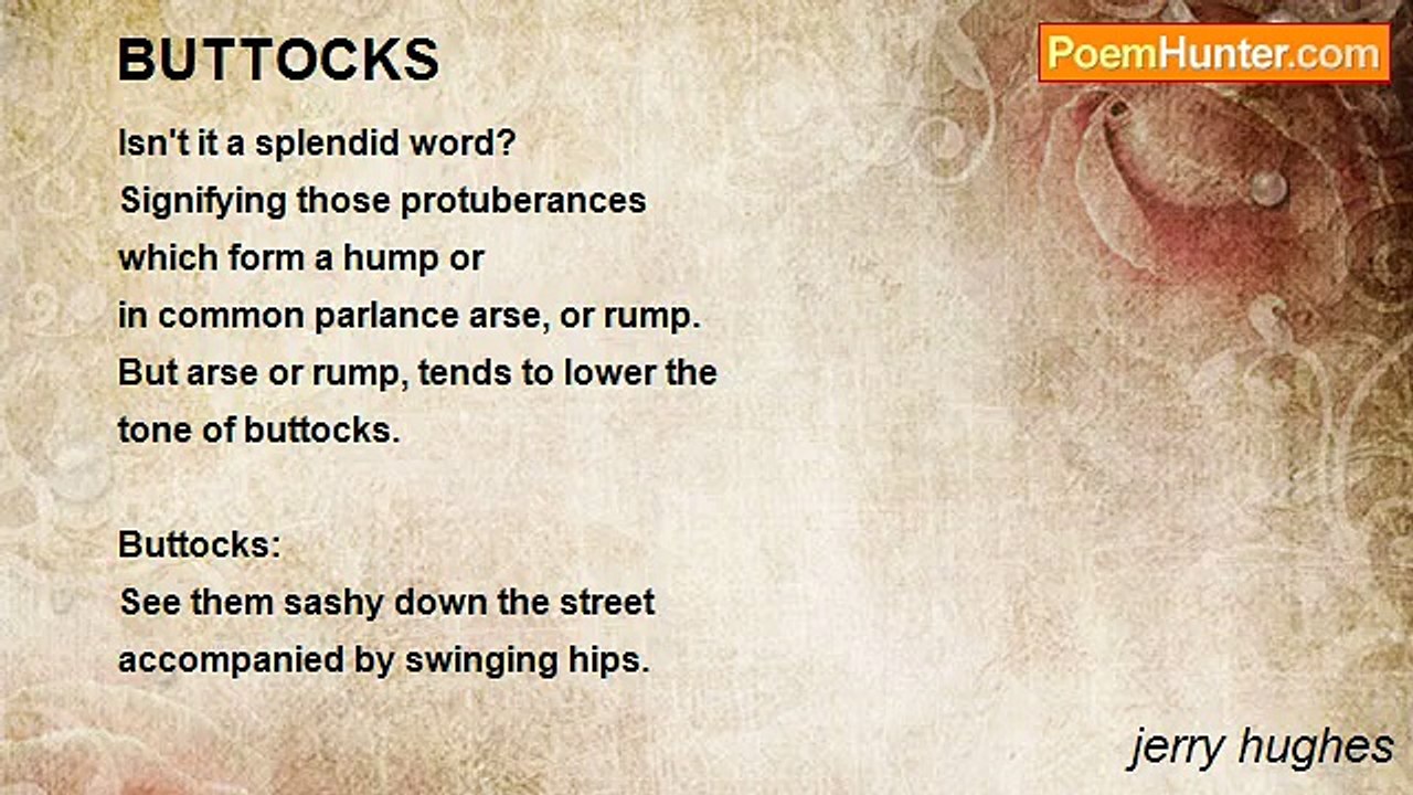 jerry hughes - BUTTOCKS