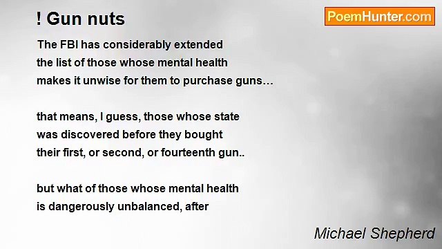 Michael Shepherd - ! Gun nuts