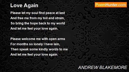 ANDREW BLAKEMORE - Love Again