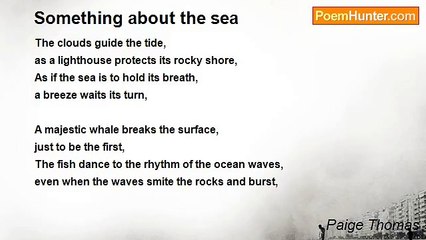 Paige Thomas - Something about the sea