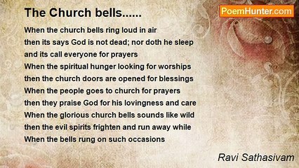 Ravi Sathasivam - The Church bells......