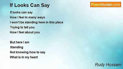 Rudy Hossam - If Looks Can Say