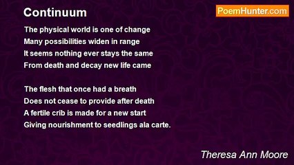 Theresa Ann Moore - Continuum