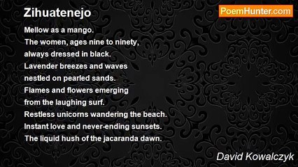 David Kowalczyk - Zihuatenejo