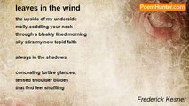 Frederick Kesner - leaves in the wind