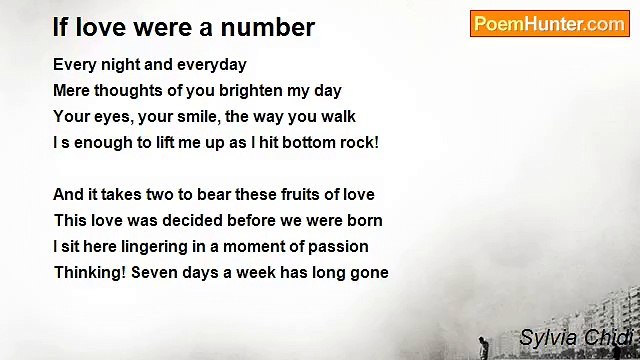 Sylvia Chidi - If love were a number