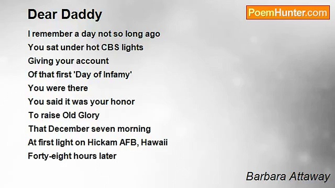 Barbara Attaway - Dear Daddy