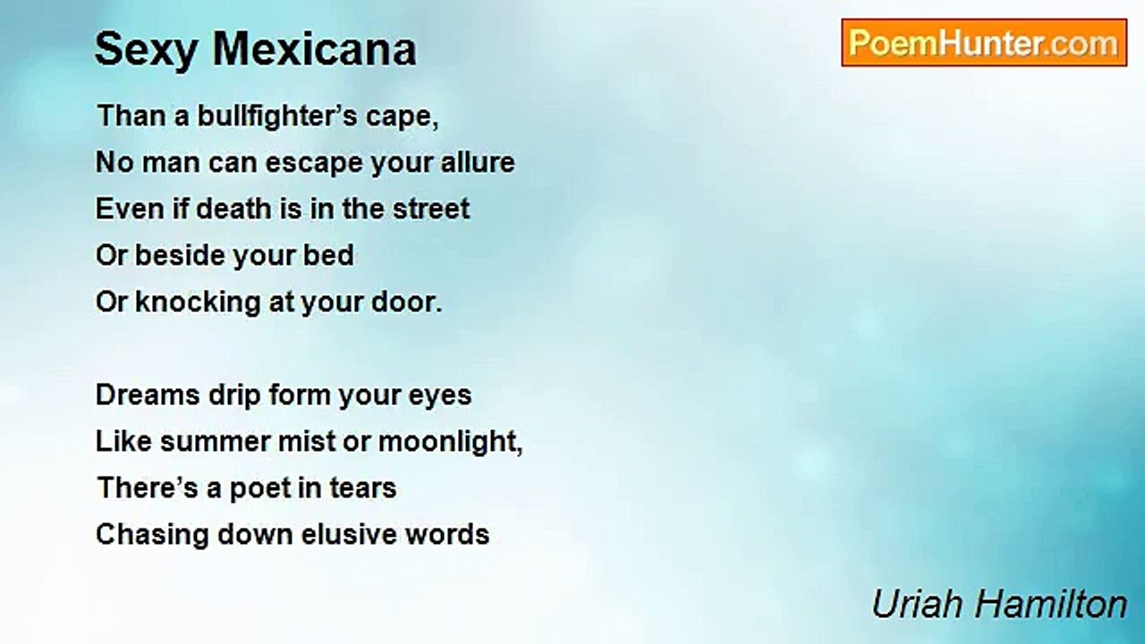Uriah Hamilton - Sexy Mexicana