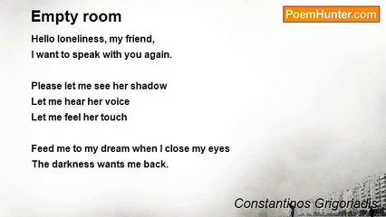 Constantinos Grigoriadis - Empty room