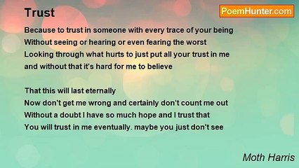 Moth Harris - Trust