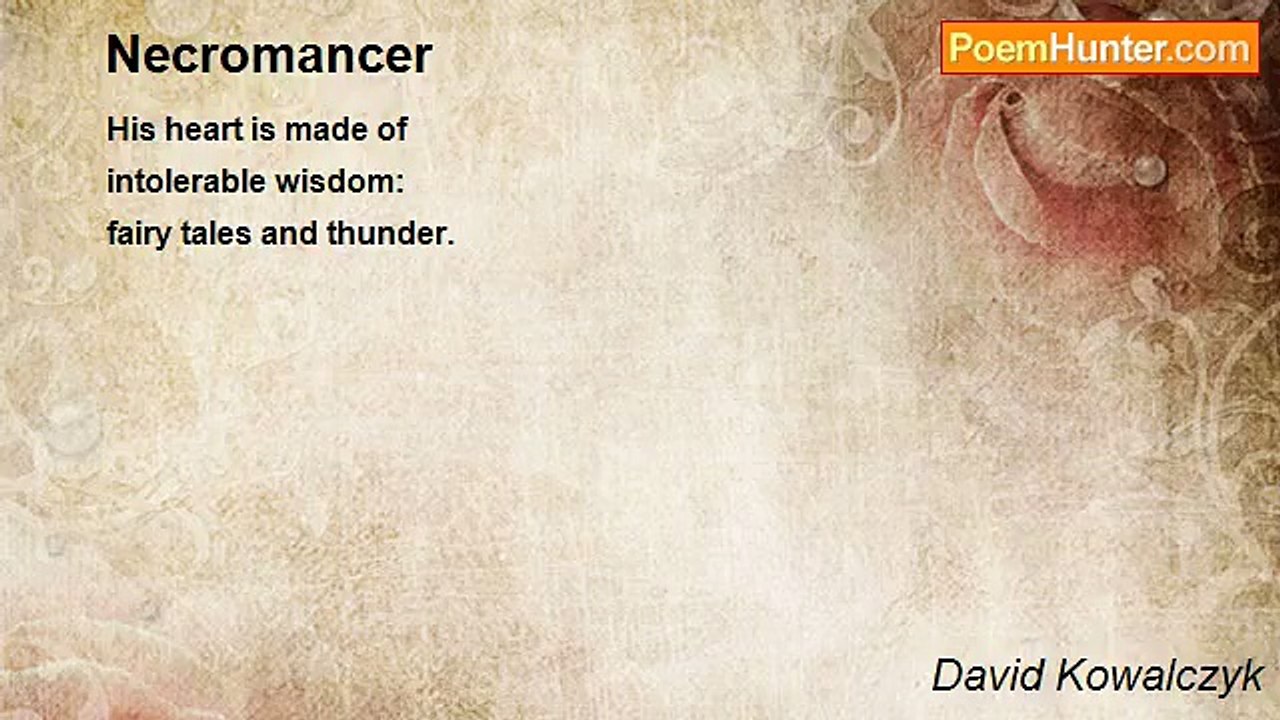 David Kowalczyk - Necromancer