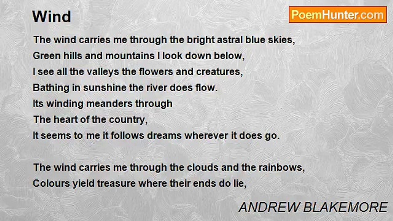 ANDREW BLAKEMORE - Wind