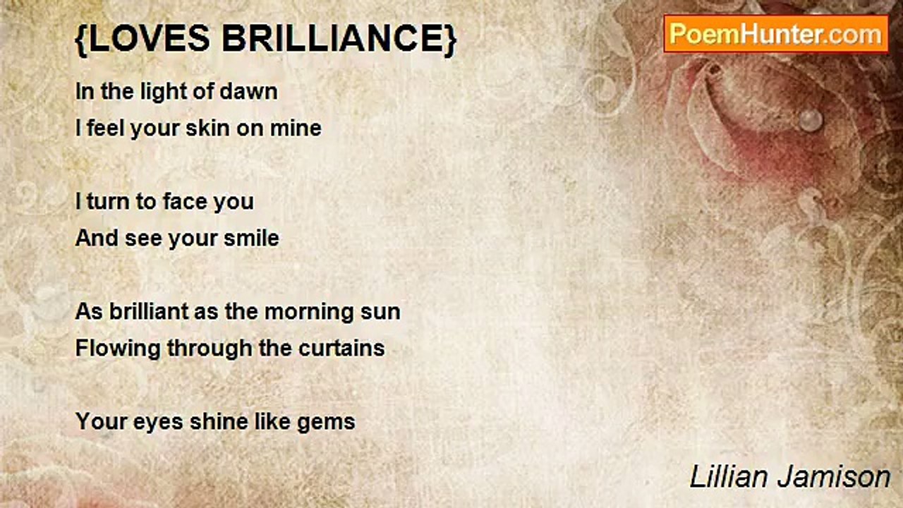 Lillian Jamison - {LOVES BRILLIANCE}