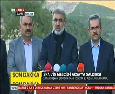 Enerji ve Tabii Kaynaklar Bakanı Taner Yıldız, Ermenek Maden Kazası Durumu Hakkında Bilgiler Verdi.