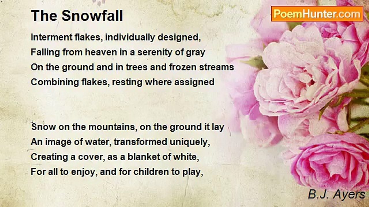 B.J. Ayers - The Snowfall