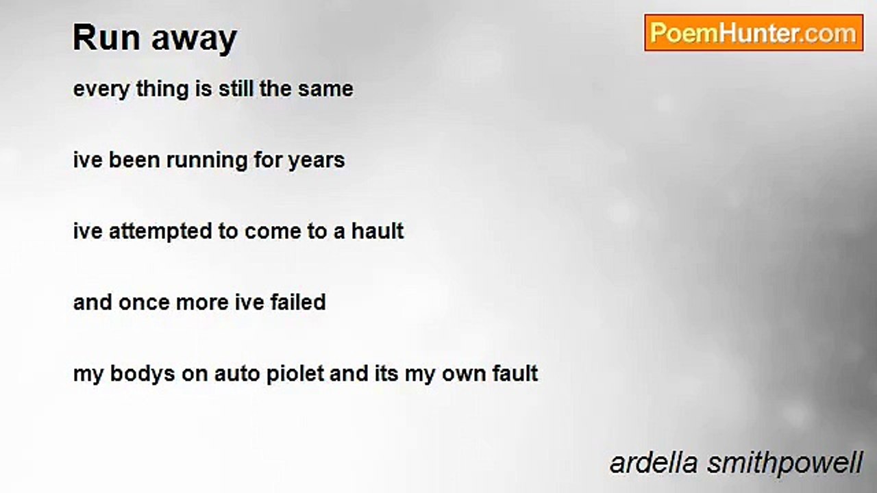 ardella smithpowell - Run away