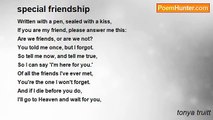 tonya truitt - special friendship
