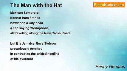Penny Hemans - The Man with the Hat