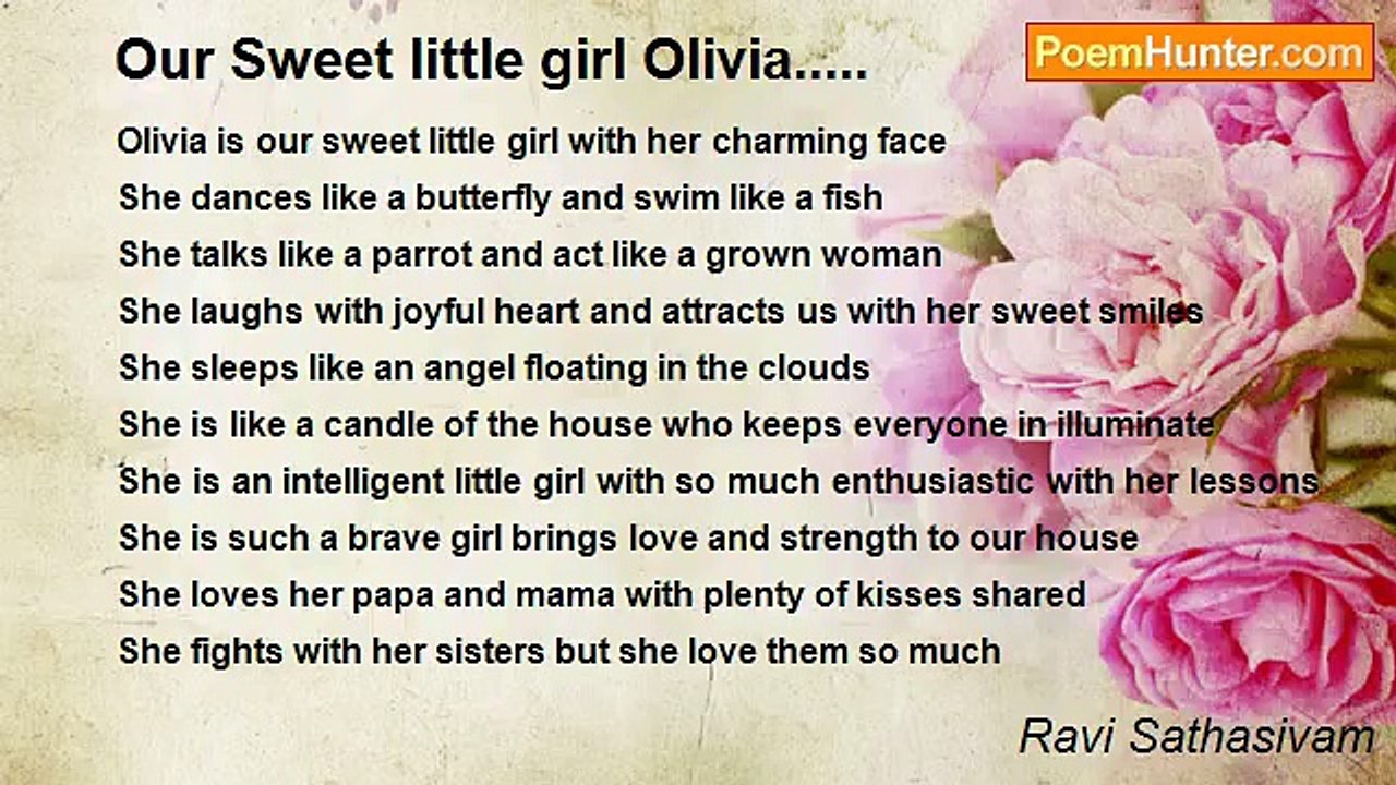 Ravi Sathasivam - Our Sweet little girl Olivia.....