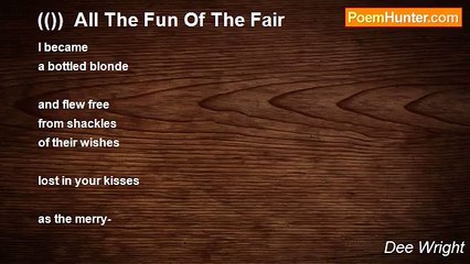 Dee Wright - (())  All The Fun Of The Fair