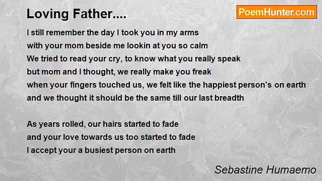 Sebastine Humaemo - Loving Father....