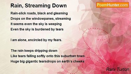 Rani Turton - Rain, Streaming Down