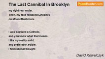 David Kowalczyk - The Last Cannibal In Brooklyn