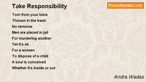 Andra Wadas - Take Responsibility