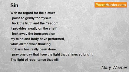 Mary Wismer - Sin