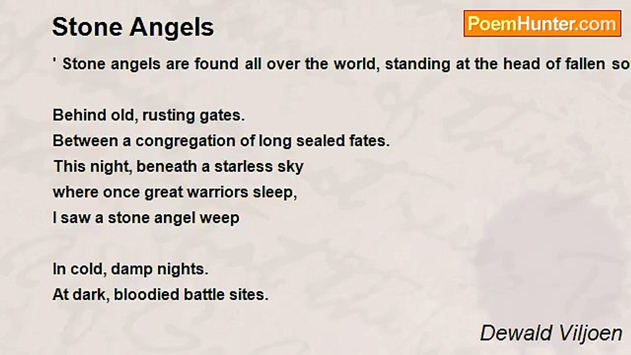 Dewald Viljoen - Stone Angels