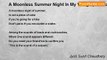 Jyoti Sunit Chaudhary - A Moonless Summer Night In My Village (alternate rhyming)