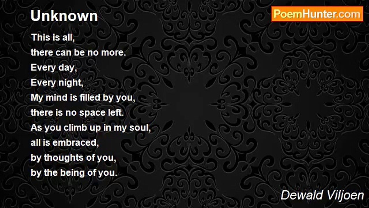 Dewald Viljoen - Unknown